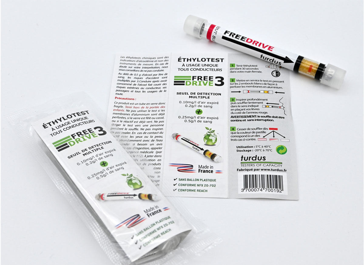 Ethylotest Electronique Homologué Nf Alcooltest Breathalyzer