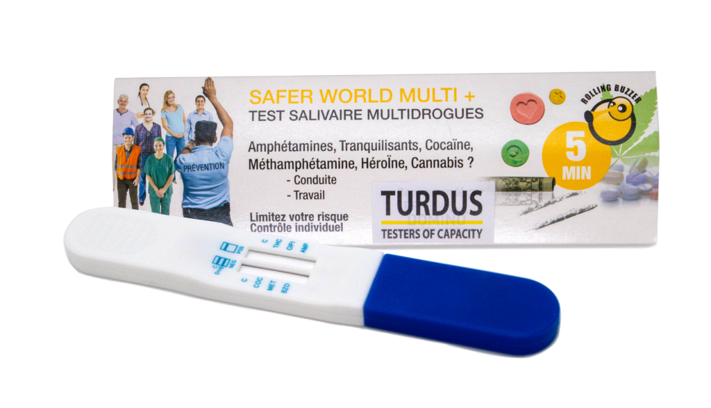 Test salivaire Multidrogues Safer world